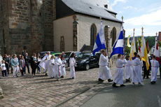 Bittprozession an Christi Himmelfahrt (Foto: Karl-Franz Thiede)